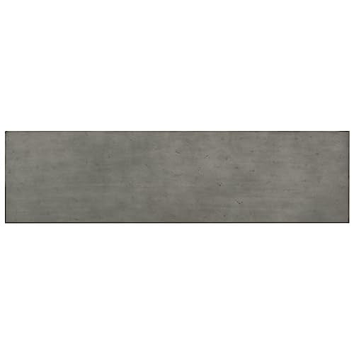 HZXINKEDZSW Contemporary Console Table with Wood Top, 59" Wood Extra Long Entryway Table with Sturdy Legs for Hallway Living Room Foyer Corridor (Gray-5) HZXINKEDZSW
