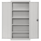 Sandusky Lee EA4R362472-05 Welded Steel Elite Storage Cabinet with Adjustable Shelves, 24" Length x 36" Width x 72" Height, Dove Gray Sandusky
