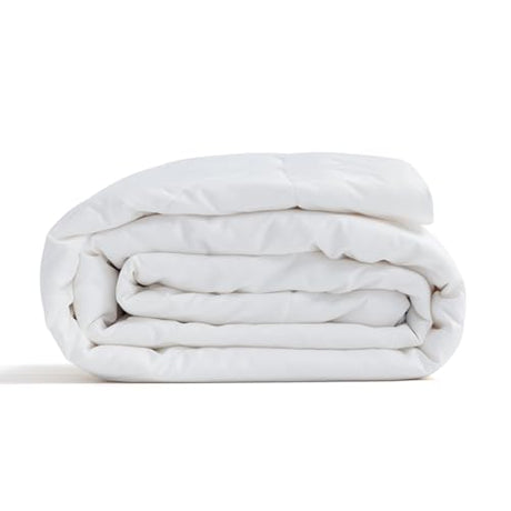 100% Wool Comforter Summer Lightweight Duvet Insert Noiseless Pure Cotton Shell Comforter Temperature Regulation Breathable Comfortable Wool Bedding for Luxurious Sleep Queen Size Molithe