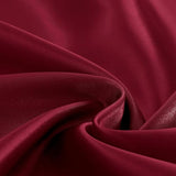 Homiest Burgundy Satin King Flat Sheet - Luxury & Ultra Soft Bedding for King Mattress, Single Sheet Sold Separately Homiest