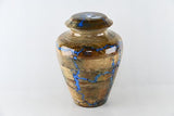 DnU Avenue Solid Wood Hand Turned Wooden Urns for Human Ashes Male/Female, Cremation Urns for Men/Women Decorative Urns for Ashes, Large Funeral Urns for Adults up to 250 Cu/in (X-Large: 8x8x11) DnU Avenue