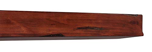 Pearl Mantels 412-72-70 Shenandoah Pine Wall Shelf, 72-Inch, Rustic Cherry