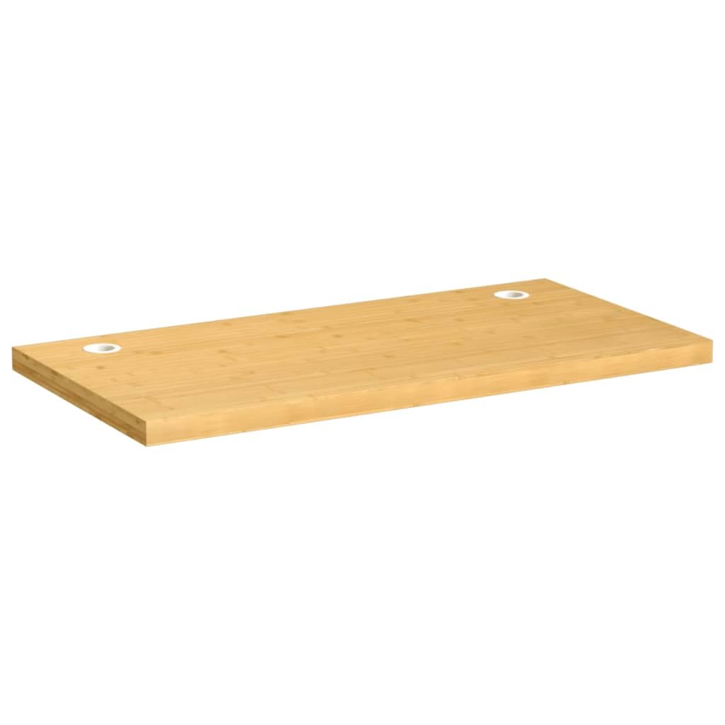 loibinfen Bamboo Desk Top Straight Shap, Replacement Bamboo Table top for Home Office Table, Study Table, Painting Table, and Gaming Table 43.3"x21.7"x1.6" Bamboo -610 - WoodArtSupply