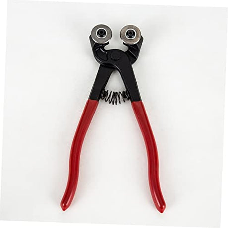 HOUDERCO 1pc Mosaic Glass Tile Cutter Pliers Trimmer Laminate Clippers Stick Tile Tiles Tile Stickers Small Tile Cutter DIY Manual Round Pliers Stainless Steel Cutter Pliers HOUDERCO