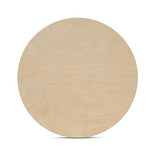 Wood Circles 13 inch 1/2 inch Thick, Unfinished Birch Plaque, Pack of 1 13 inch Wood Circle for Crafts and Blank Sign Rounds, by Woodpeckers Woodpeckers