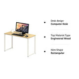 SHW Home Office 32-Inch Computer Desk, Oak SHW
