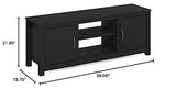 Furinno Classic Stand with Storage for TV up to 65 Inch, Americano, Large Furinno