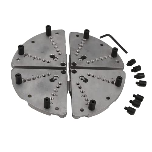 PSI Woodworking CUG3418CCX Special Edition Utility Grip 4-Jaw Lathe Chuck System with Jumbo Flat Jaws PSI Woodworking