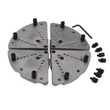 PSI Woodworking CUG3418CCX Special Edition Utility Grip 4-Jaw Lathe Chuck System with Jumbo Flat Jaws PSI Woodworking