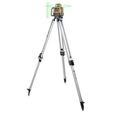 Topcon RL-H5A Laser Transit Leveler Kit - LS-80X Rotary Laser Receiver with Rod Bracket - 36-60in Precision Level 360 Laser Tripod - 13ft Fiber Rod Level Tool with Tenth Increments for Construction TOPCON