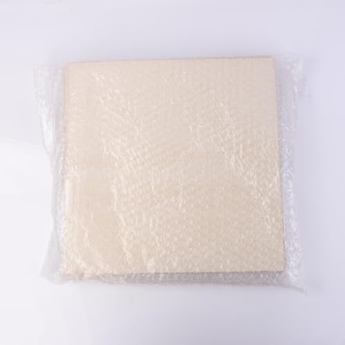 Philorn Basswood Sheets 12"x12"x 1/8", 12 Pack Plywood Sheets 3mm with Smooth Surfaces for Laser Cutting Engraving, Unfinished Wood for Crafts, Wood Burning, Architectural Models, Staining PHILORN