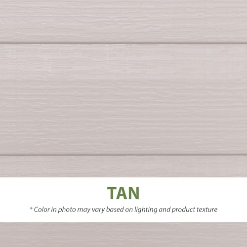 Lifetime Outdoor Storage Shed, 8x15 Ft, Desert Sand, Resin Backyard Tool Shed with Lockable Doors and Weather-Resistant Panels Lifetime