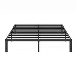 COMASACH 14 Inch King Size Bed Frame Supports up to 2000lbs, No Box Spring Needed, Platform with Heavy Sturdy Metal Steel, Easy Assembly, Under Bed Storage, Noise-Free, Non-Slip COMASACH