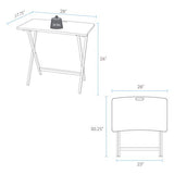 American Trails Presto Products Company Arizona Folding Table with Solid Red Oak,Warm Brown American Trails