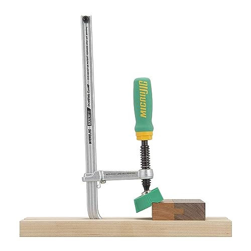 MICROJIG Matchfit DVC-850AP 2-In1, Track And In-Line Dovetail Clamp, 2-Pack, Green MICRO JIG