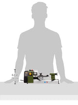 Proxxon Fine Lathe FD 150/E, Precise Lathe with 2-Stage Belt Drive, Speed Control, Spindle Speeds up to 5,000/min, Item No. 24150 Proxxon