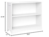 RiverRidge 3 shelves Horizontal Bookcase, White RiverRidge