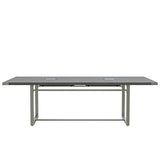 Mirella Conference Table Sitting Height - 8' Stone Gray Safco