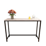 HOMERECOMMEND Console Table for Entryway Narrow Sofa Tables Entryway Table Rustic Narrow Entrance Console Tables Front Door Console Table Accent Table for Living Room Corridor Hallway White Oak HOMERECOMMEND
