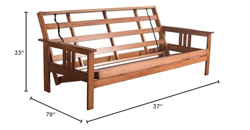 Kodiak Furniture Monterey Full-Size Solid Hardwood Frame in Barbados Brown Kodiak Furniture