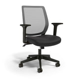 Union & Scale Staples Mesh Back Swivel Office Chair, Ergonomic Fabric Seat, Adjustable Height, Tilt Tension and Tilt Lock, Perfect as an Office or Gaming Chair Union & Scale
