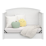 Graco Bellwood 5-in-1 Convertible Crib with Drawer (White) - GREENGUARD Gold Certified, Full-Size Storage Drawer, Converts to Toddler Bed and Full-Size Bed STORK CRAFT