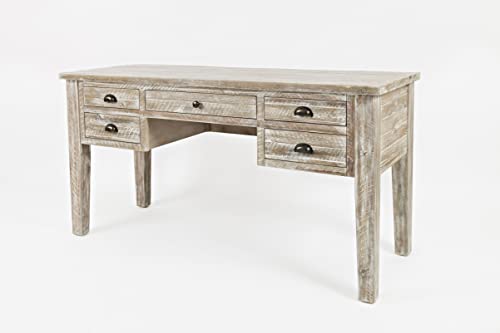 Jofran Inc. Artisan's Craft 5-Drawer Farmhouse Desk - WoodArtSupply