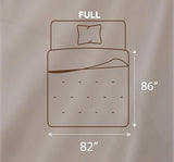 Utopia Bedding Comforters Full Size, All Season Duvet Insert, Down Alternative Full Comforter with Corner Tabs, Machine Washable Bed Comforter 82 x 86 Inches (White) Utopia Bedding