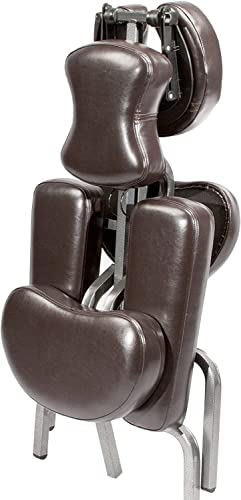 Master Massage Bedford Adjustable Portable Folding Full Body Massage Chair, Coffee, 11" x 14" x 39" Master Massage Equipment