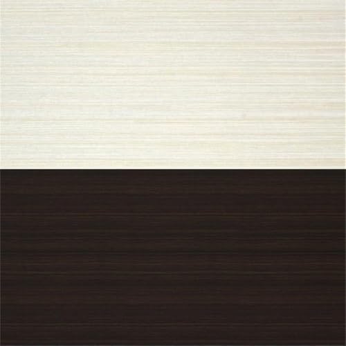 Pemberly Row U Shaped Computer Desk in Dark and White Chocolate Pemberly Row