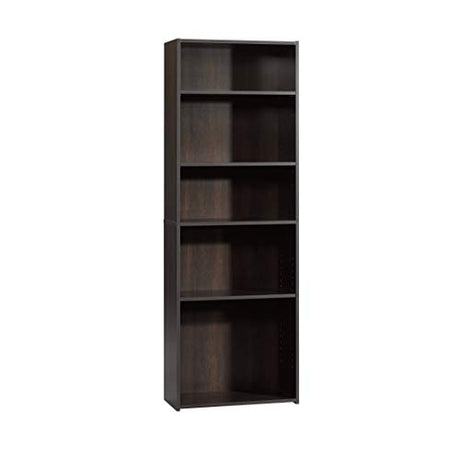 Sauder Beginnings 5 Bookcase/Book shelf, L: 24.57" x W: 11.50" x H: 71.18", Cherry Sauder