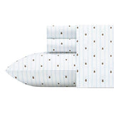 Poppy & Fritz - Full Sheets, Cotton Percale Bedding Set, Crisp & Cool, Ideal Bedding Set (Bumble Bees, Full) Poppy & Fritz