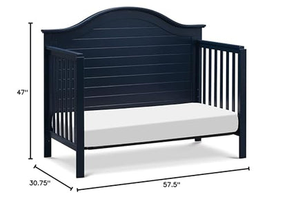 Carter's by DaVinci Nolan 4-in-1 Convertible Crib in Navy, Greenguard Gold Certified