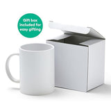 Cricut Blank Mug, Ceramic-Coated, Dishwasher & Microwave Safe Mug to Decorate, Cricut Mug Press & Infusible Ink Compatible,15 Oz Sublimation Mug, Ideal for Crafts and Printing, 2 Count, White Cricut