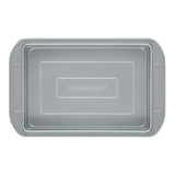 Farberware Nonstick Bakeware Baking Pan With Lid / Nonstick Cake Pan With Lid, Rectangle - 9 Inch x 13 Inch, Gray Farberware