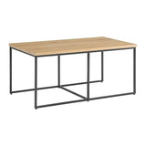 Lavish Home 3-Piece Coffee Table Set - Modern Nesting Tables with Large Table and Side Tables - for Living Room, Apartment, or Dorm (Walnut) Lavish Home