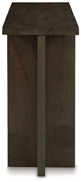 Signature Design by Ashley Jalenry Contemporary Console Sofa Table, Dark Brown Signature Design by Ashley