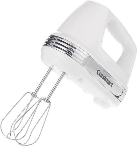 Cuisinart HM-50 Power Advantage 5-Speed Hand Mixer, White Cuisinart