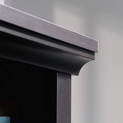Sauder Miscellaneous Storage Bookcase/ Book Shelf With Doors, Estate Black finish Sauder