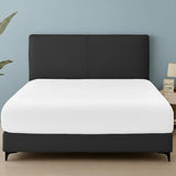 King Size Fitted Sheet – Ultra Soft 1800 Microfiber – Deep Pocket Fits Up to 16” Mattress – Wrinkle & Fade Resistant – Single Fitted Bottom Sheet Only (White) Peace Sleep Bedding