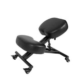 Sleekform Ergonomic Kneeling Chair - Adjustable Seat Angle and Height - Ergonomic Posture Kneeling Stool Chairs for Office and Home - Thick Comfortable Cushions, Wheels Sleekform