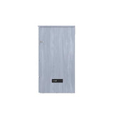 AFI, Northfield Murphy Bed Chest Twin XL with 6" Mattress, Storage Drawer & Built-in USB Charger, Driftwood AFI