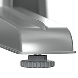 Bush Business Furniture Office in an Hour 3 Person L Shaped Cubicle Desks with Storage, Drawers, and Organizers in Hansen Cherry | Triple Workstation Set with Privacy Panels for Commercial Workspace Bush Business Furniture