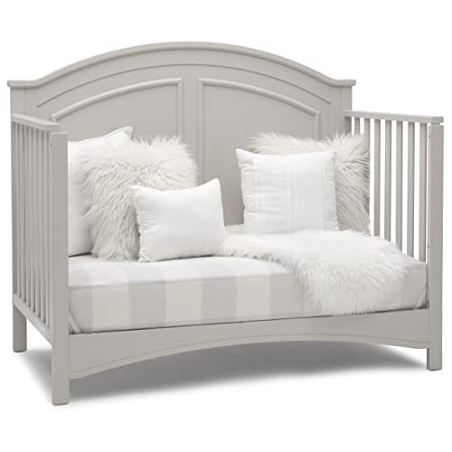 Delta Children Perry 6-in-1 Convertible Crib - Greenguard Gold Certified, Moonstruck Grey Delta Children