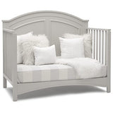 Delta Children Perry 6-in-1 Convertible Crib - Greenguard Gold Certified, Moonstruck Grey Delta Children