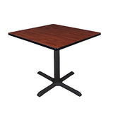 Cain 36" Square Breakroom Table- Cherry Regency Seating