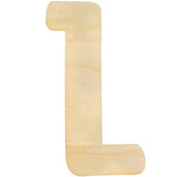 Wooden Letters L Large Wooden Letters 12 Inch Unfinished Wood Letters for Wall Decor Crafts Blank Big Alphabet Board Painting Hanging Home Baby Nursery Wedding Party Room Name Sign DIY Decoration Longan Craft