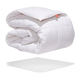 Canadian Down & Feather Co. - All Season Weight 625 Loft White Down Duvet King Size - 360 TC Shell 100% Cotton - Filled in Canada Canadian Down & Feather Company