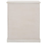 Safavieh Home Collection Maralah White Wash Solid Wood Bookcase 5-Shelf Unit (Fully Assembled) Safavieh