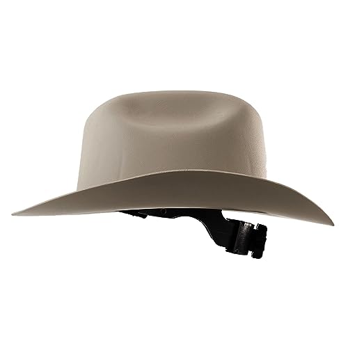 Jackson Safety Cowboy Hard Hat - Western Outlaw Style Construction Helmet with Full Brim Sun Shade - ANSI Z89.1 & OSHA Compliant - (Multiple Colors) JACKSON SAFETY